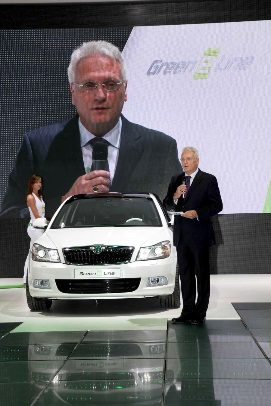  Skoda Octavia Green E-Line Concept 2010 года  (фото 12 из 46)